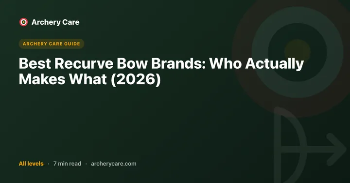 Best Recurve Bow Brands: Who Actually Makes What (2026)