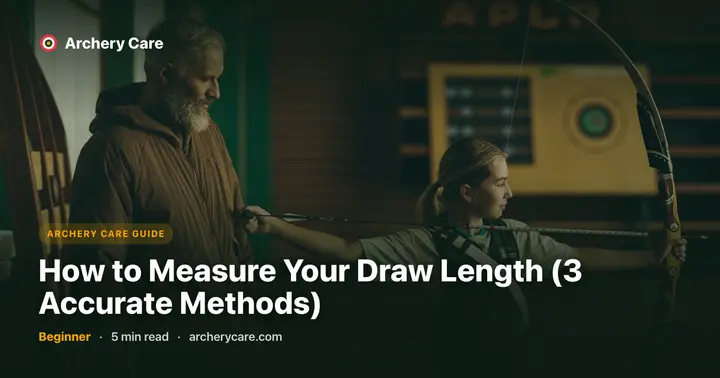How to Measure Your Draw Length (3 Accurate Methods)