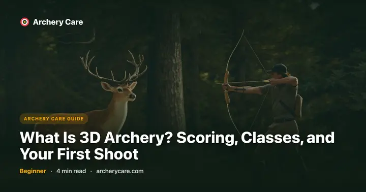 What Is 3D Archery? Scoring, Classes, and Your First Shoot